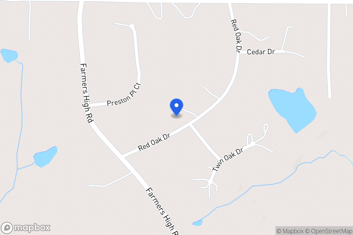 Map of 163 Red Oak Dr