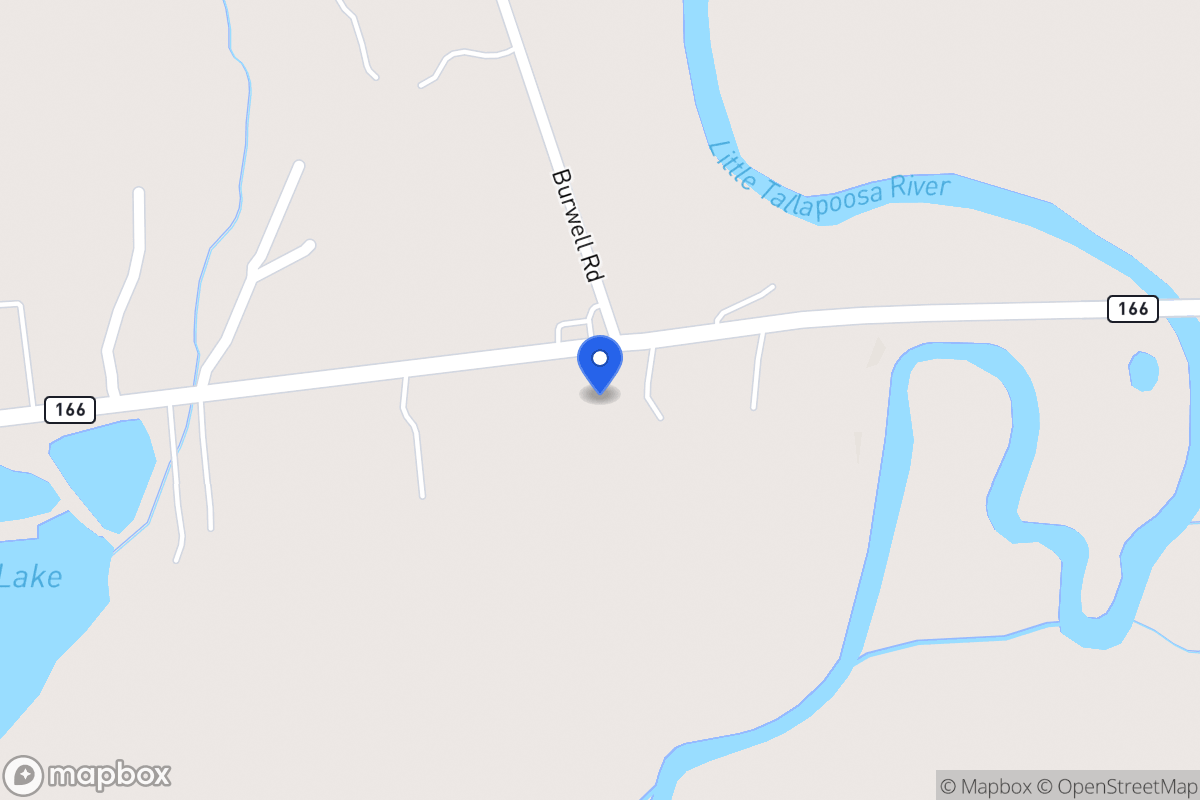 Map of 3596 W 166 Hwy