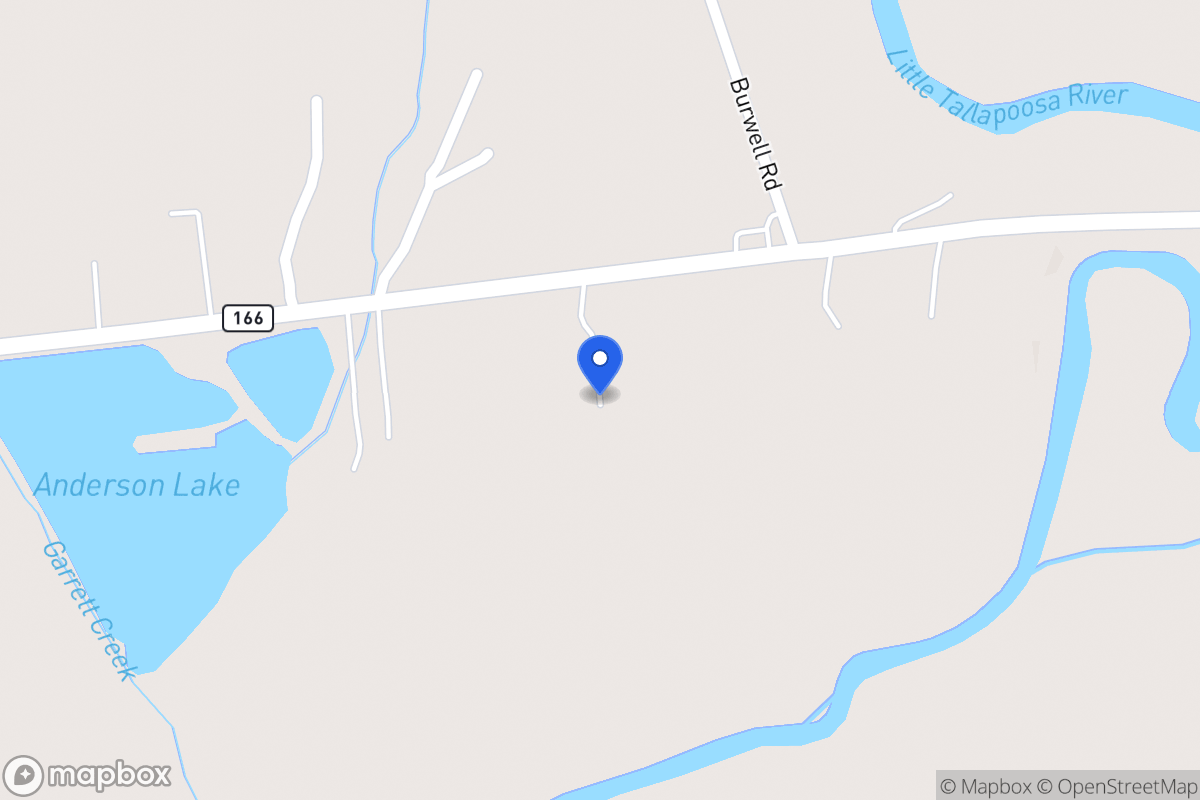 Map of 3668 W 166 Hwy