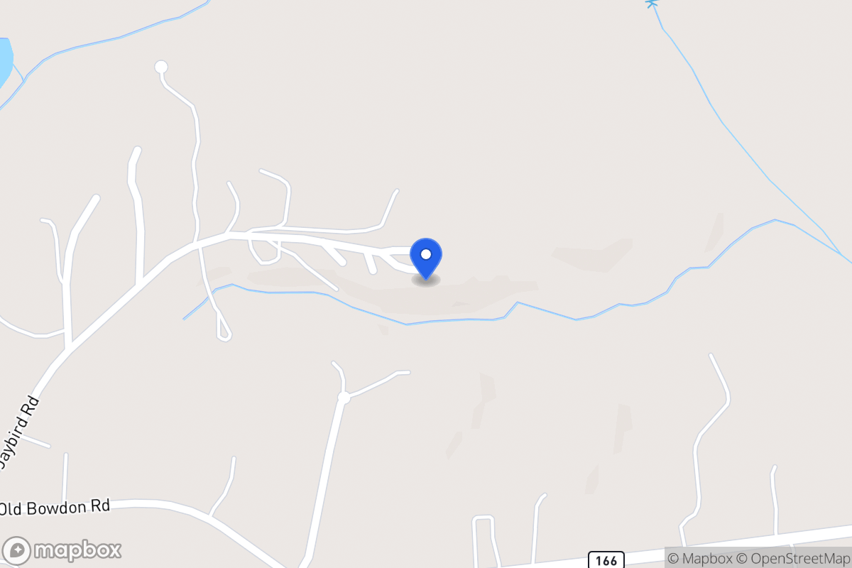 Map of 233 Jaybird Rd
