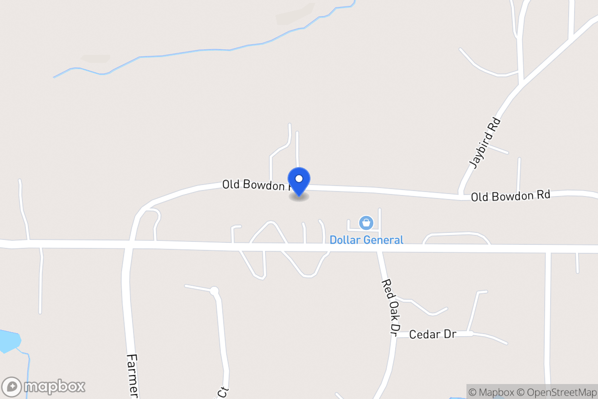 Map of 260 Old Bowdon Rd