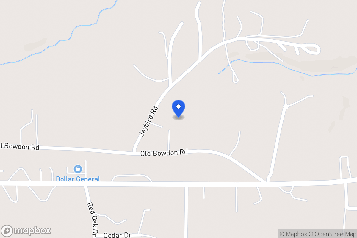 Map of 125 Old Bowdon Rd