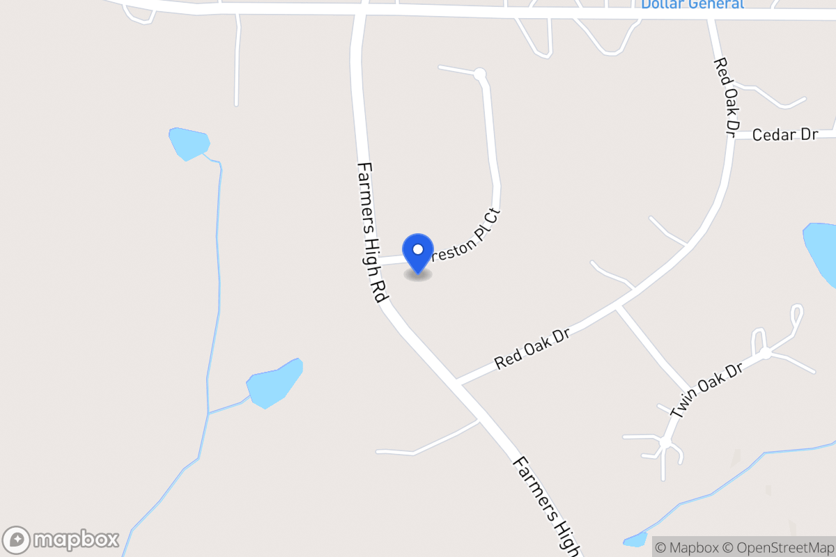 Map of 507 Preston Place Ct