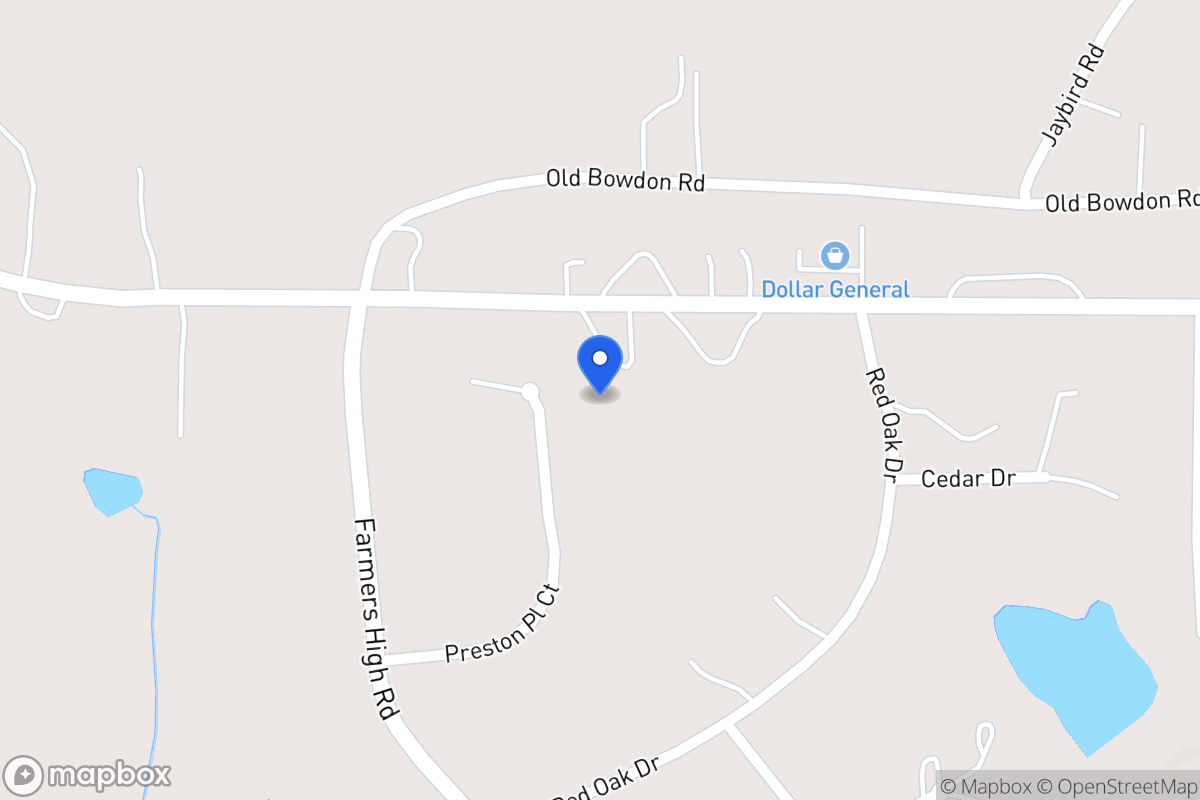 Map of 561 Preston Place Ct