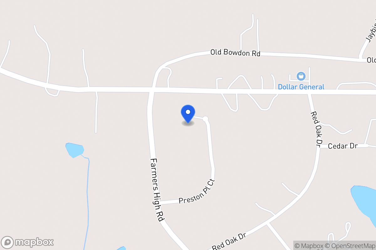 Map of 558 Preston Place Ct