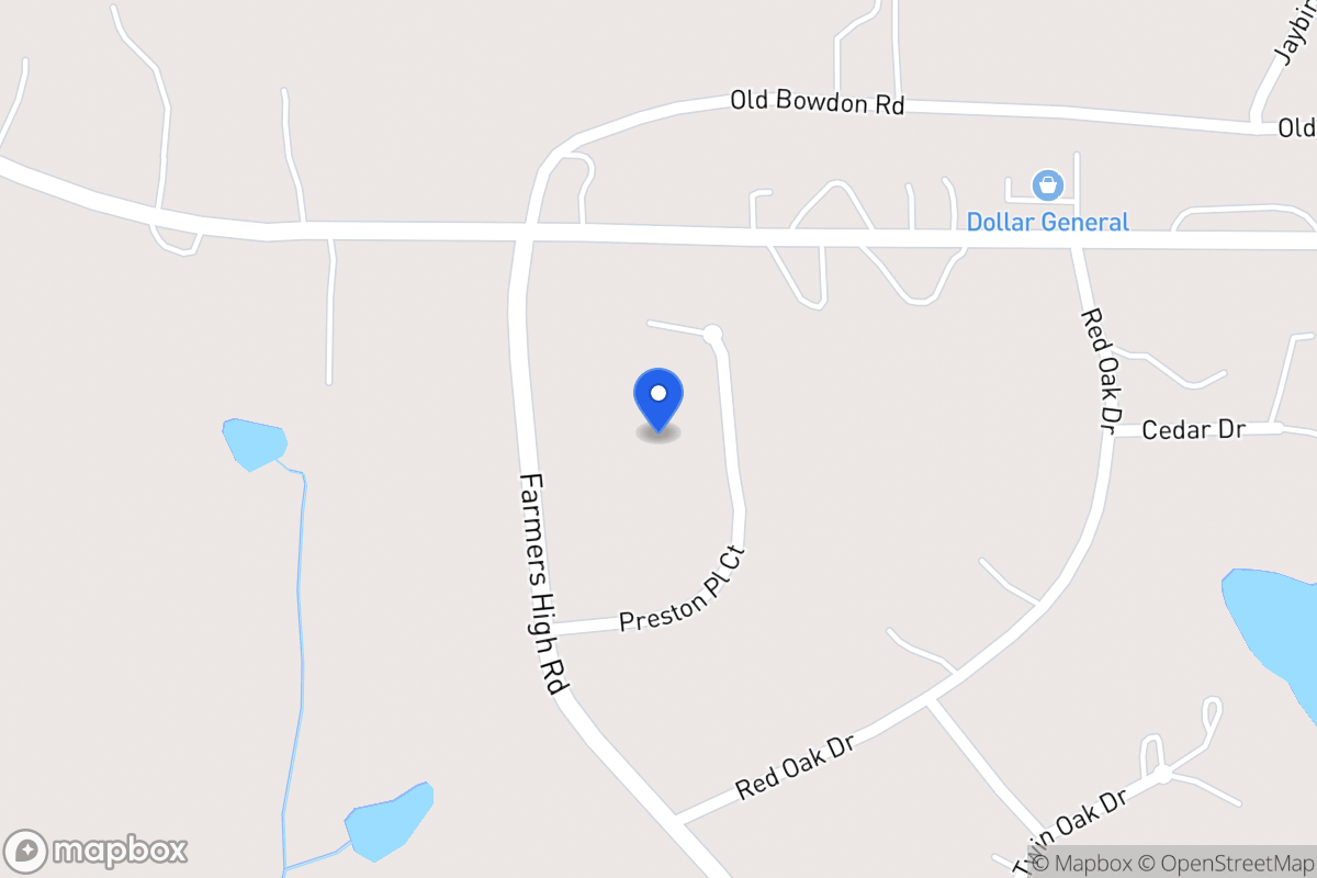 Map of 546 Preston Place Ct