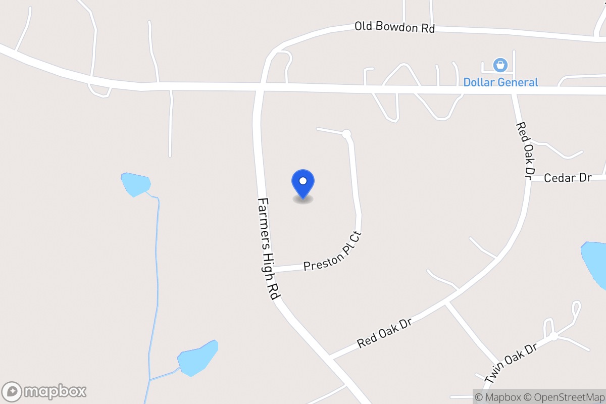Map of 540 Preston Place Ct