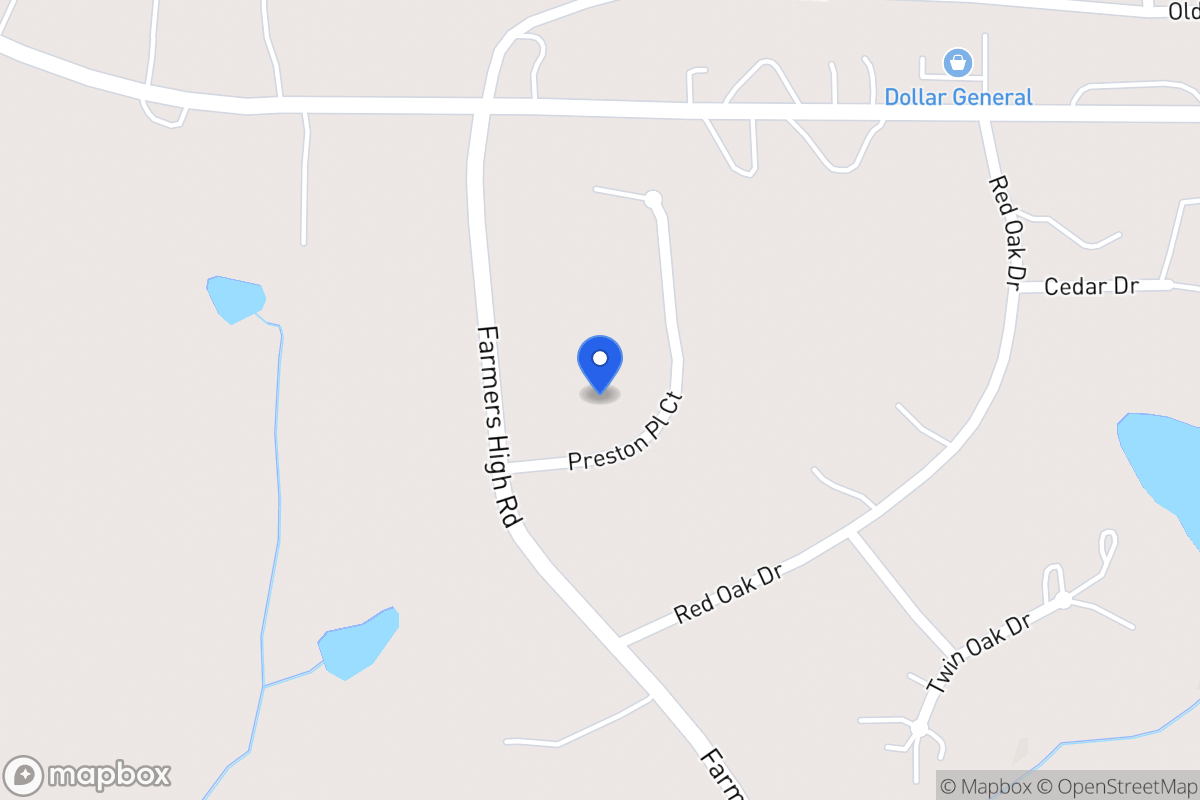 Map of 518 Preston Place Ct