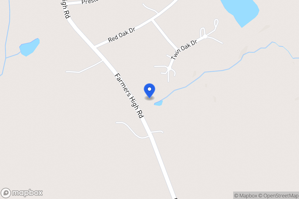 Map of 256 Farmers High Rd