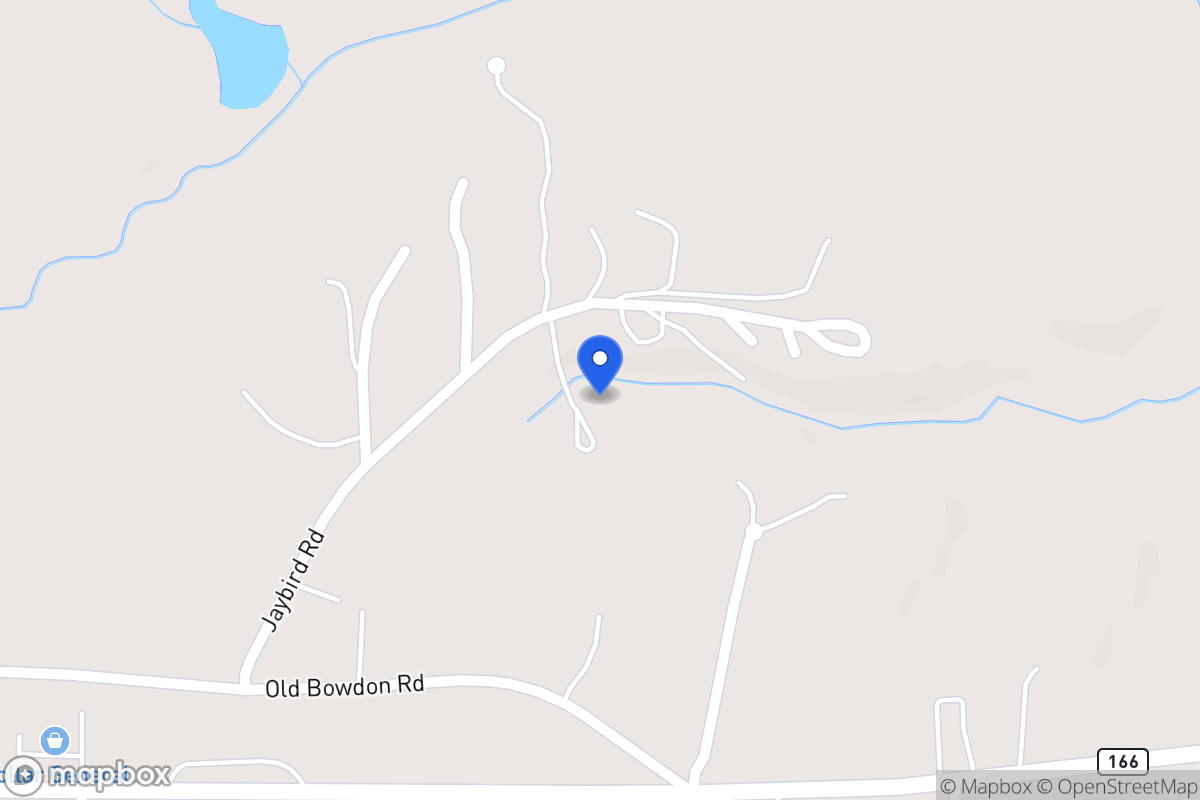 Map of 163 Jaybird Rd