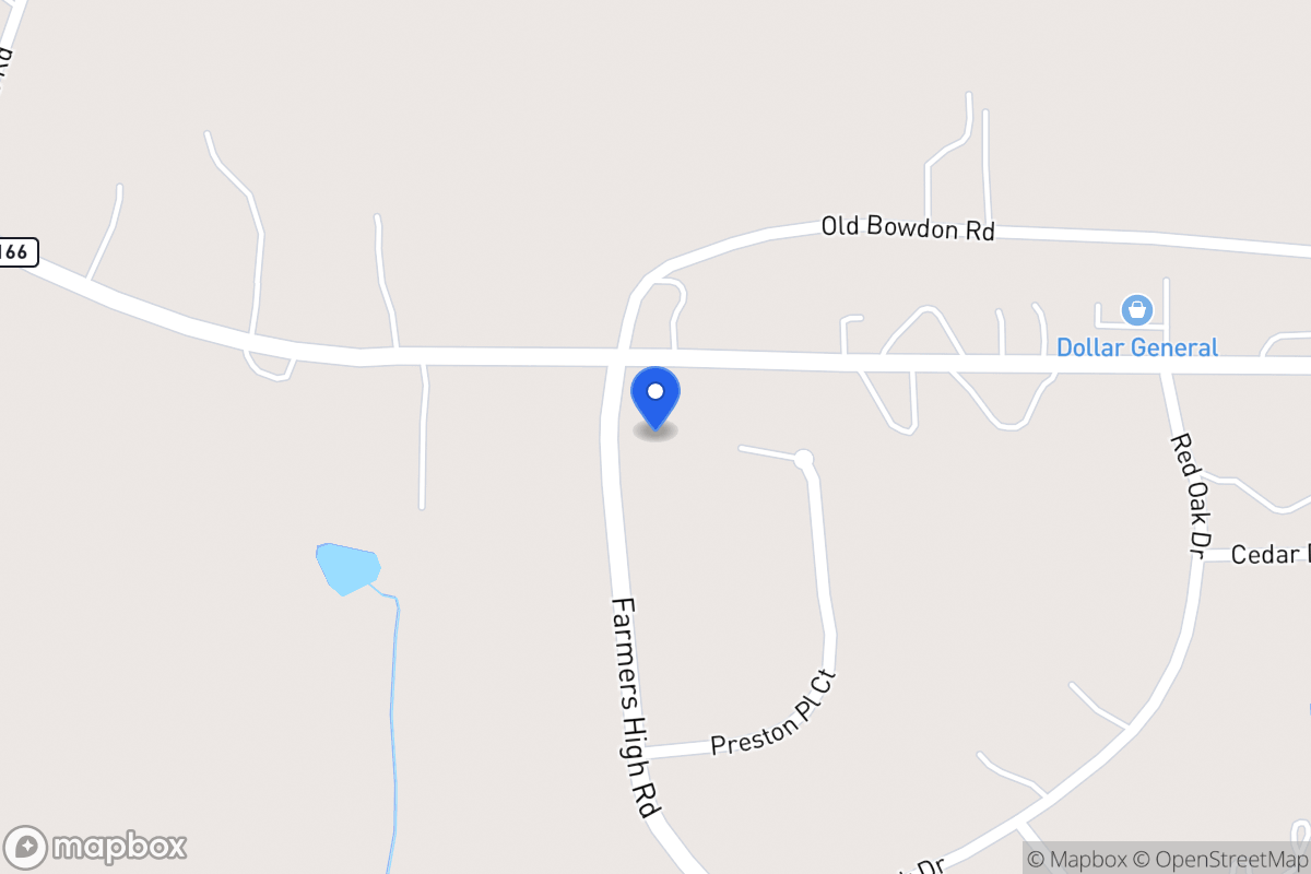 Map of 50 Farmers High Rd
