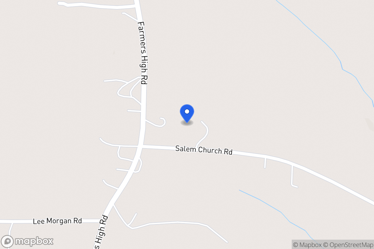 Map of 1375 Salem Church Rd