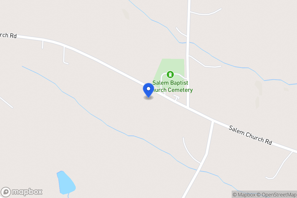 Map of 1110 Salem Church Rd