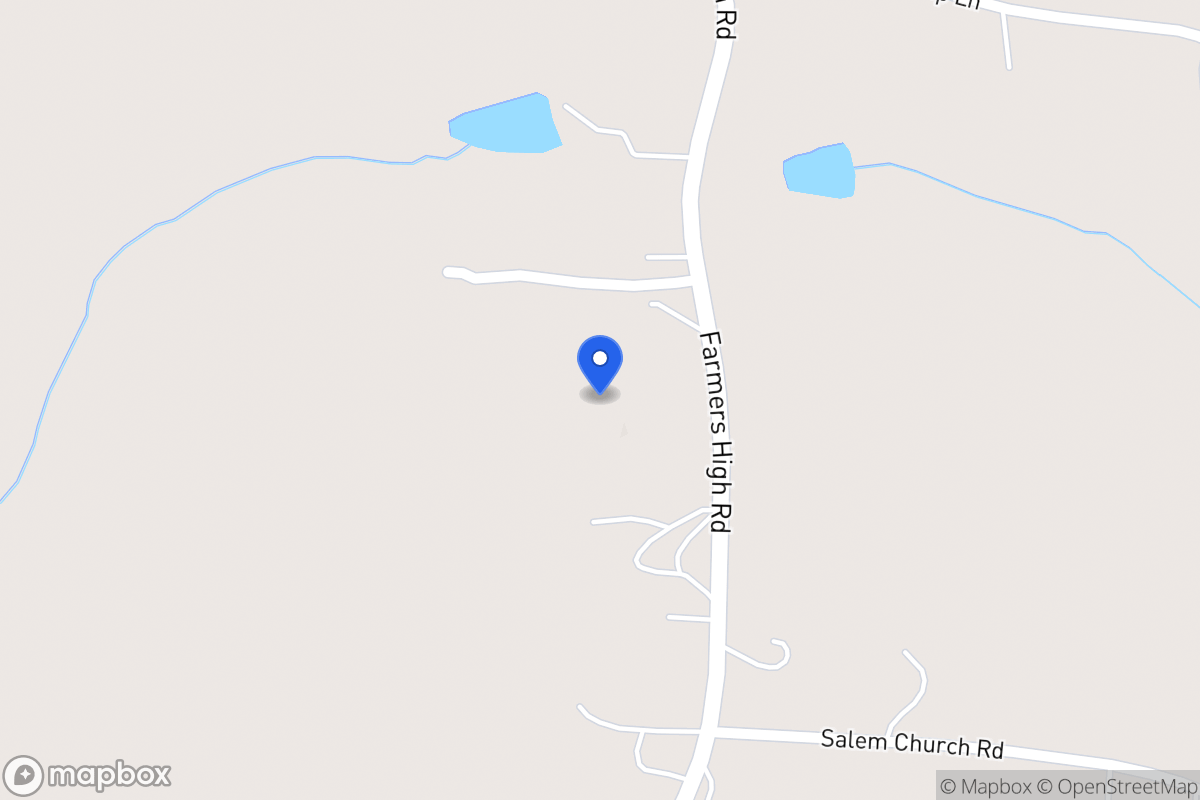 Map of 605 Farmers High Rd
