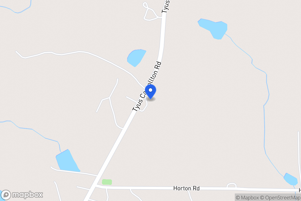 Map of 1988 Tyus Carrollton Rd