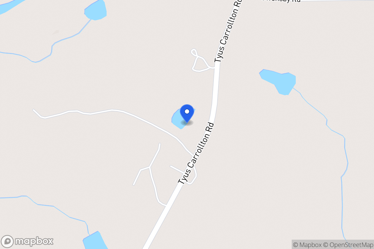 Map of 1953 Tyus Carrollton Rd