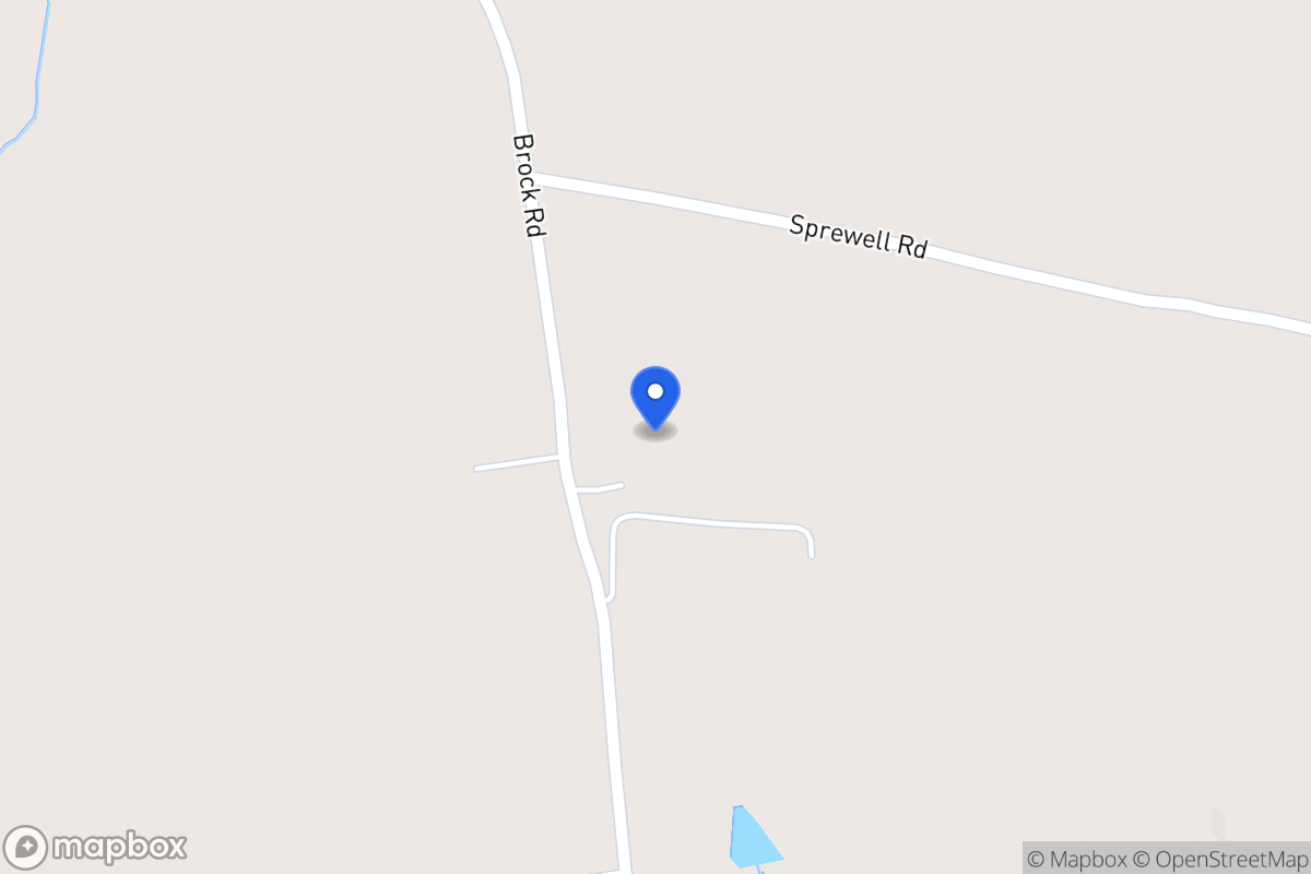 Map of 404 Brock Rd