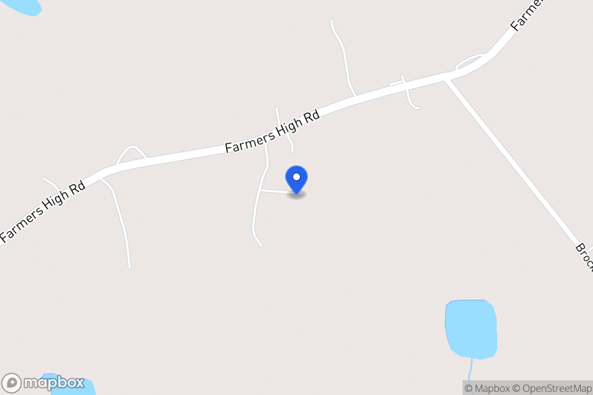 Map of 1184 Farmers High Rd