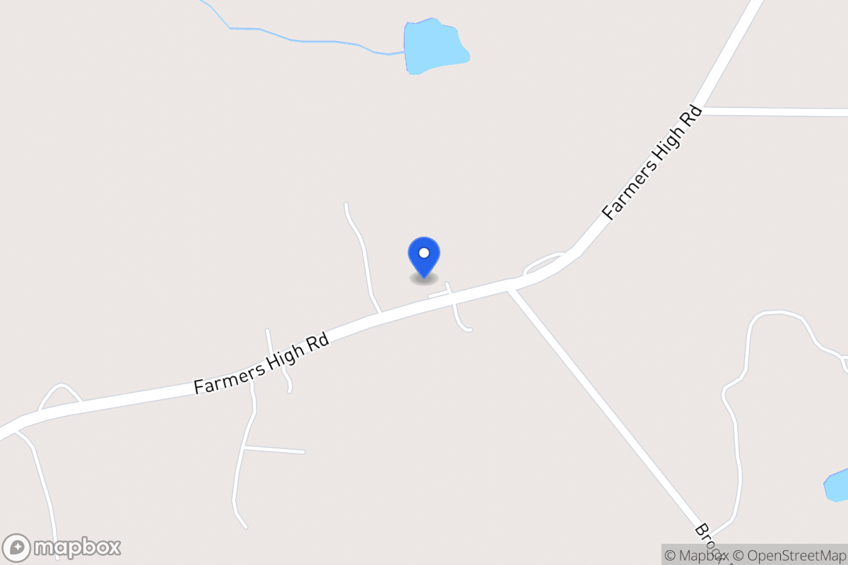 Map of 1135 Farmers High Rd