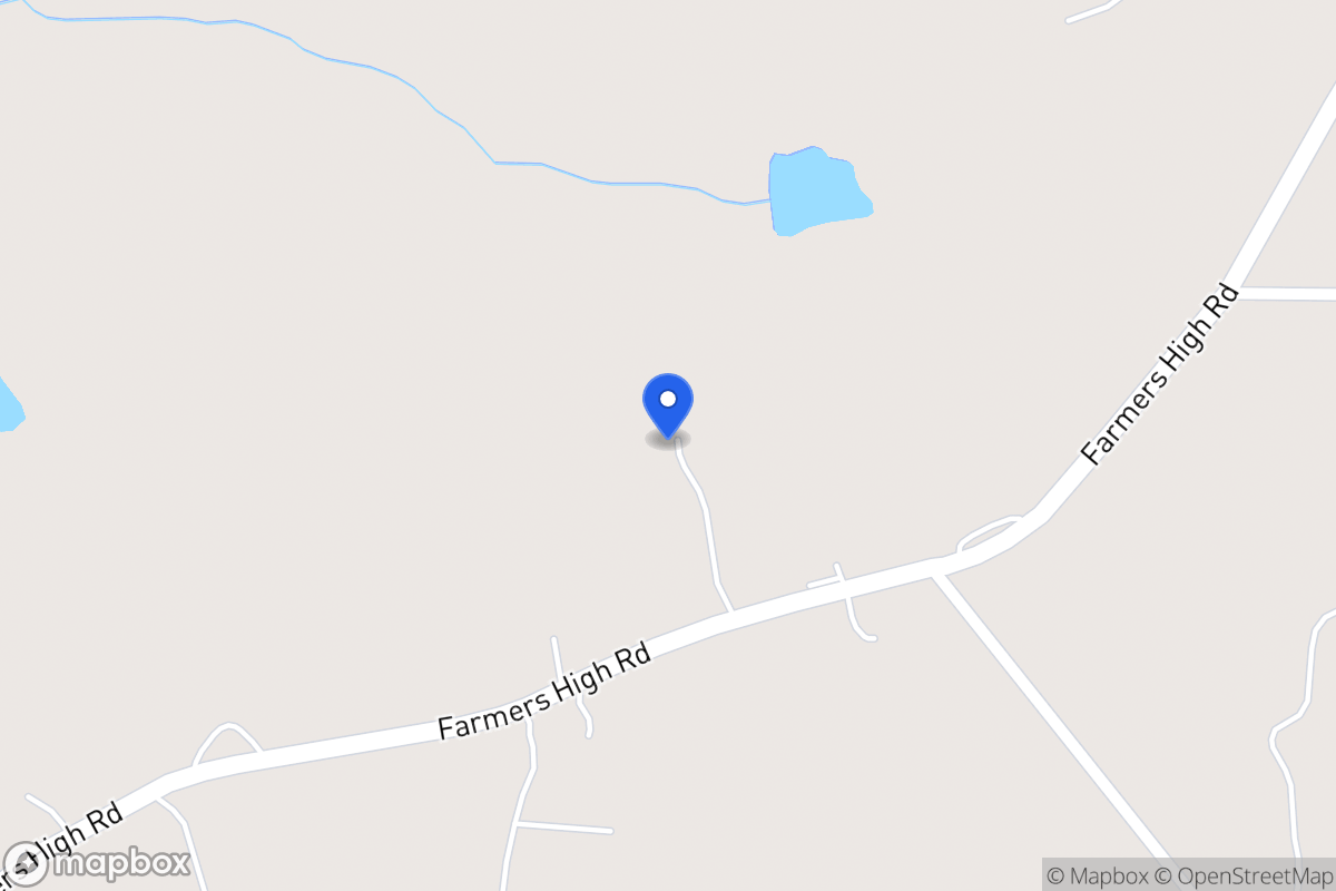 Map of 1129 Farmers High Rd