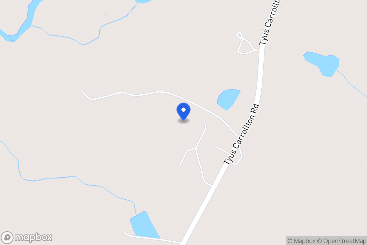 Map of 1995 Tyus Carrollton Rd