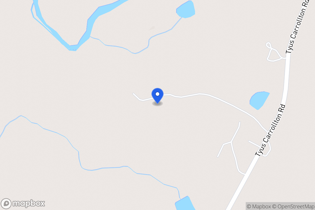 Map of 1987 Tyus Carrollton Rd