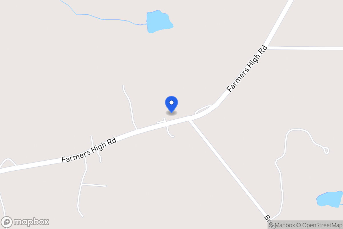 Map of 1079 Farmers High Rd