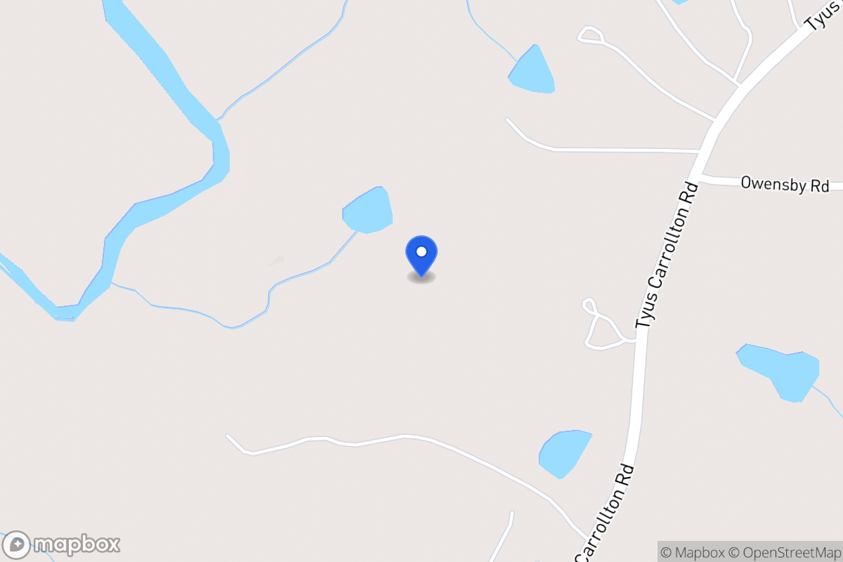 Map of 1901 Tyus Carrollton Rd