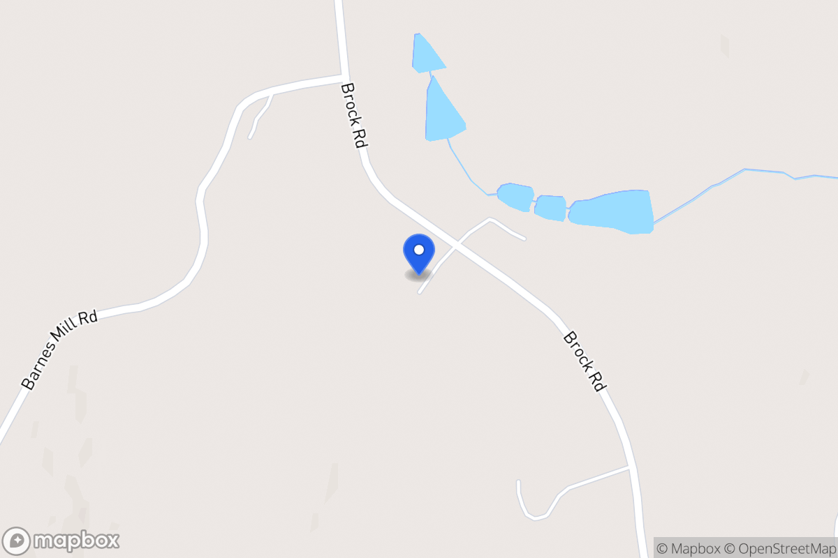 Map of 619 Brock Rd
