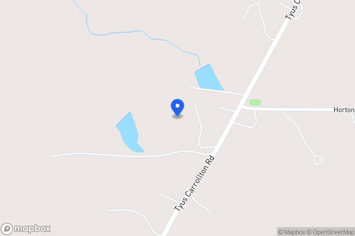 Map of 2145 Tyus Carrollton Rd