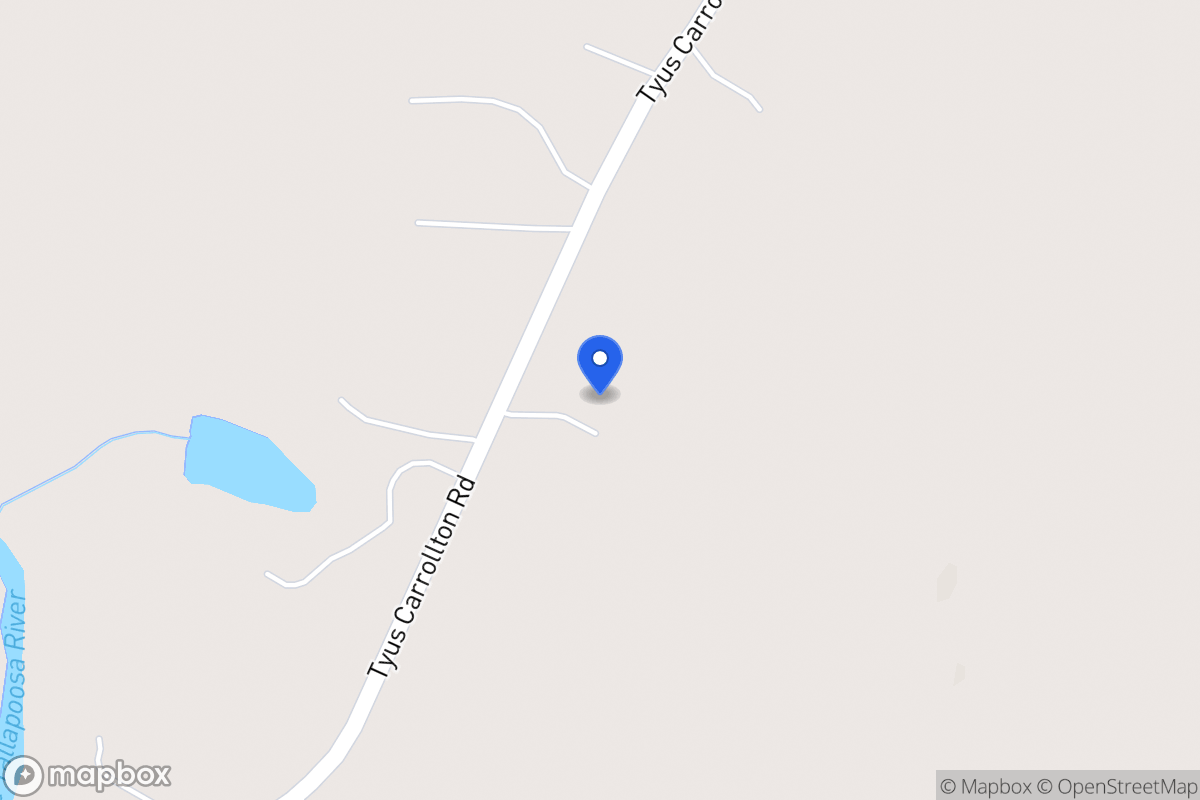 Map of 2240 Tyus Carrollton Rd