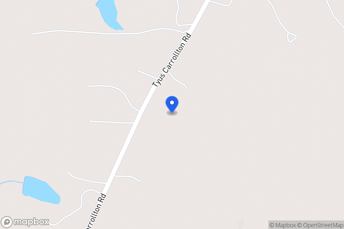 Map of 2248 Tyus Carrollton Rd