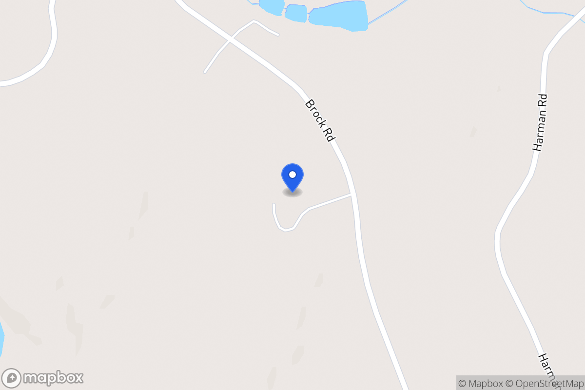 Map of 707 Brock Rd