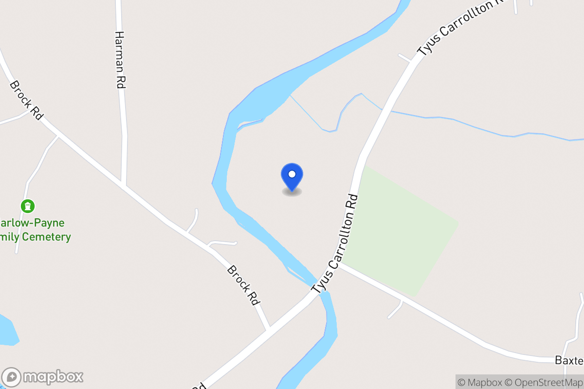 Map of 2715 Tyus Carrollton Rd