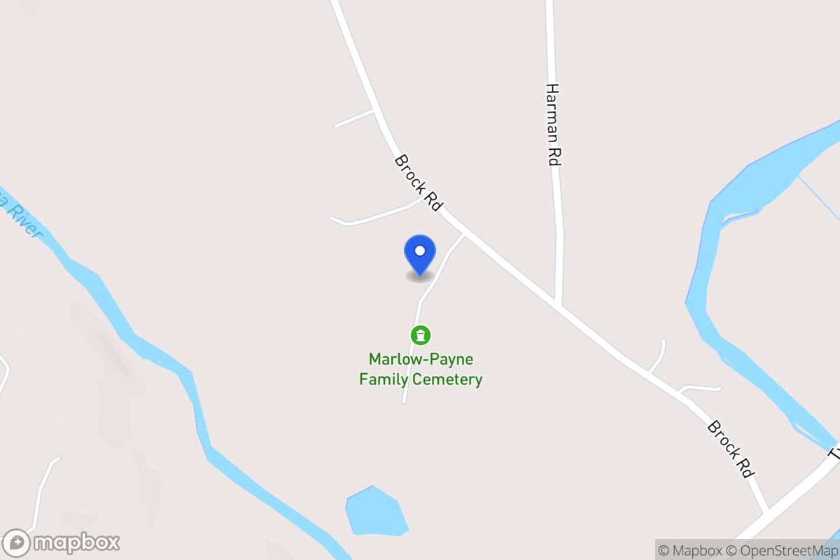 Map of 1237 Brock Rd