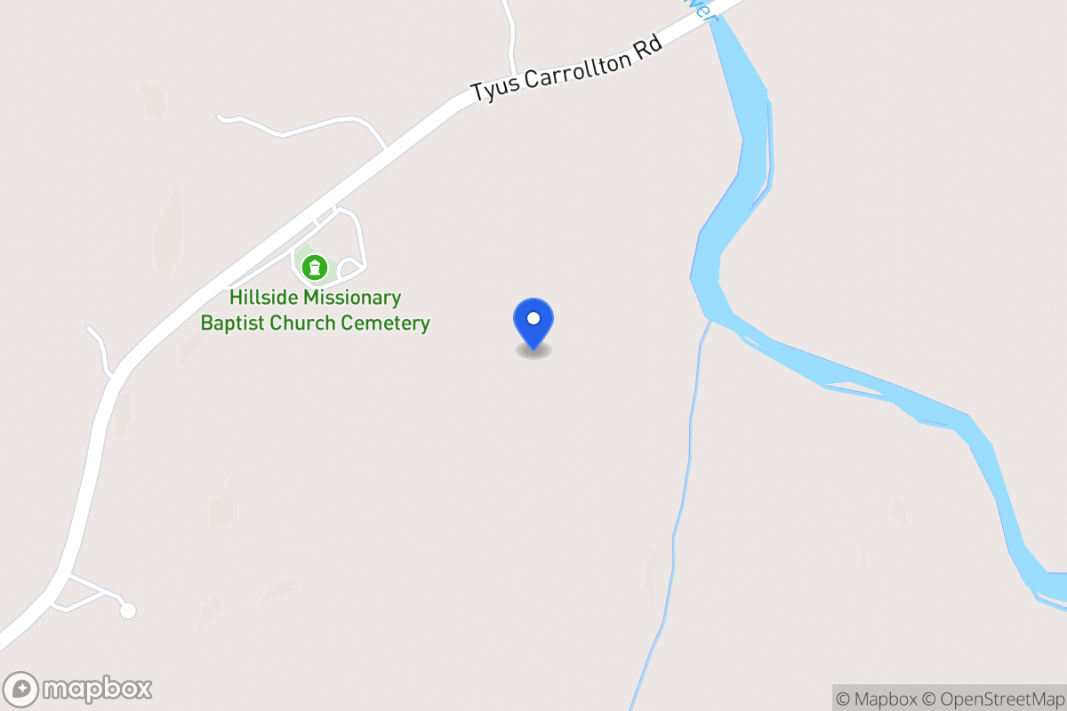 Map of 3120 Tyus Carrollton Rd