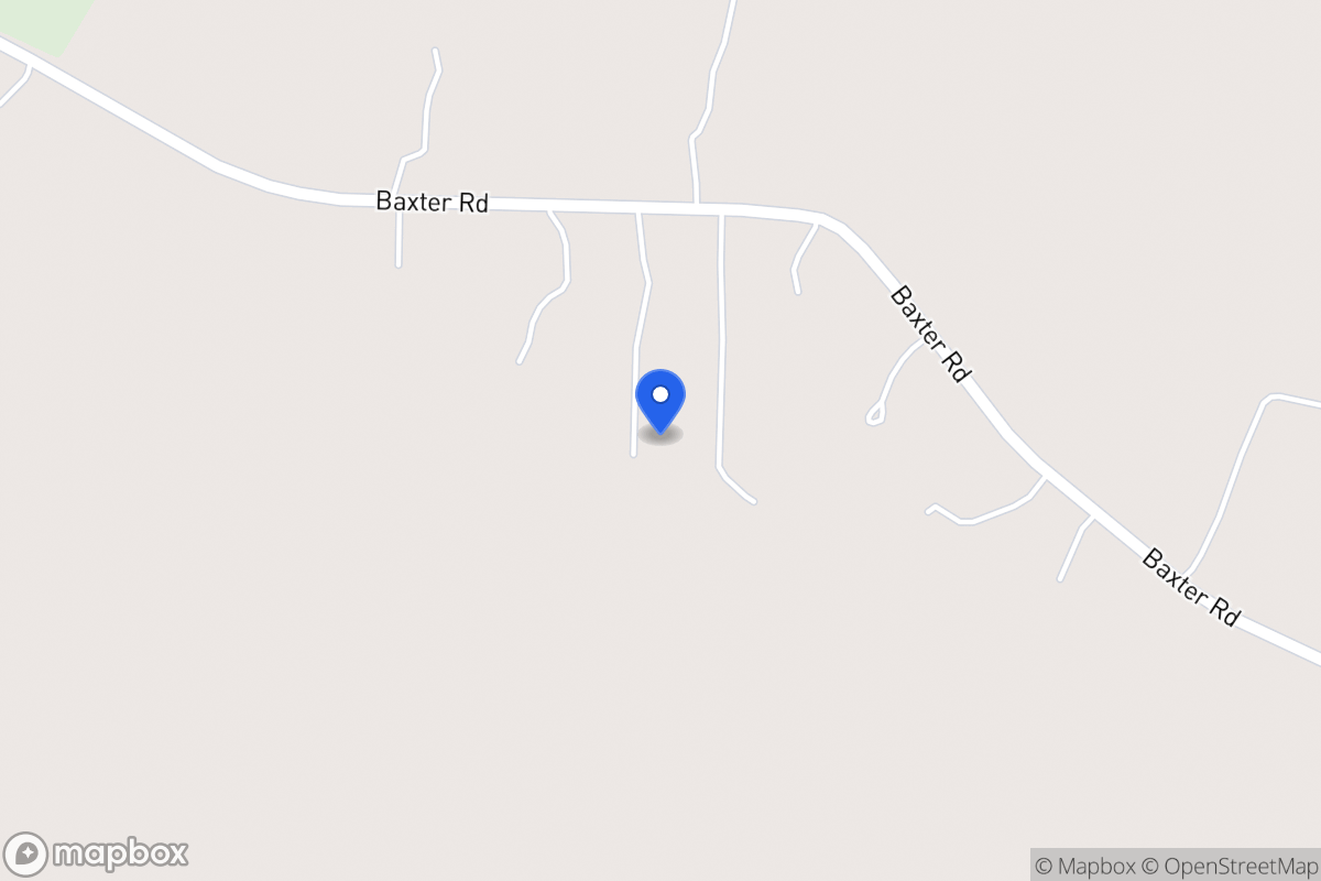 Map of 416 Baxter Rd