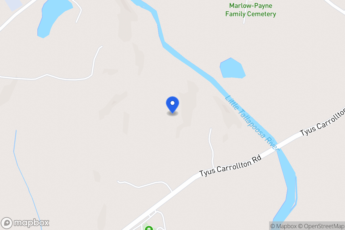 Map of 3053 Tyus Carrollton Rd