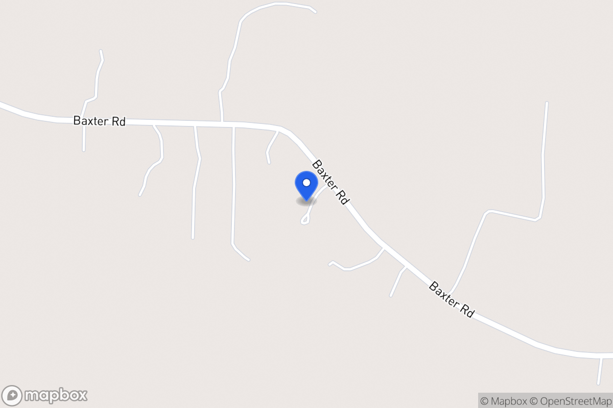 Map of 292 Baxter Rd