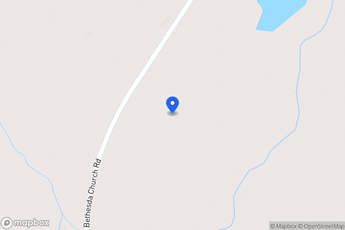 Map of Bethesda Church Rd