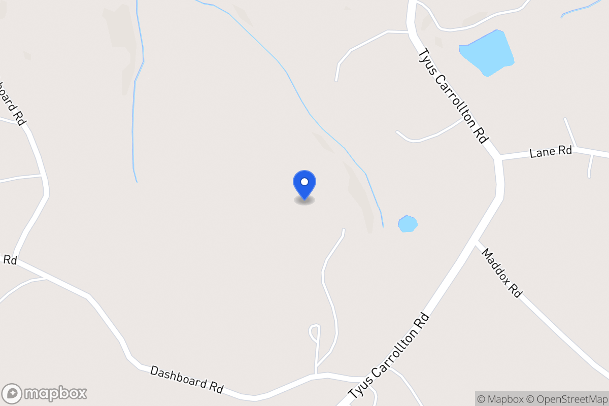 Map of 1408 Dashboard Rd