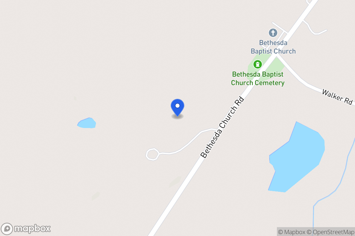Map of 1611 Bethesda Church Rd