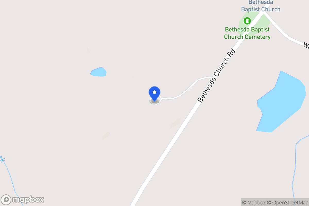 Map of 1647 Bethesda Church Rd