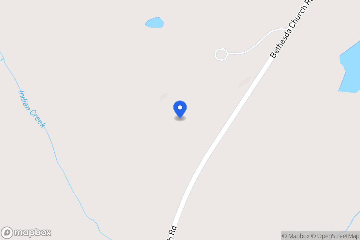 Map of 1701 Bethesda Church Rd