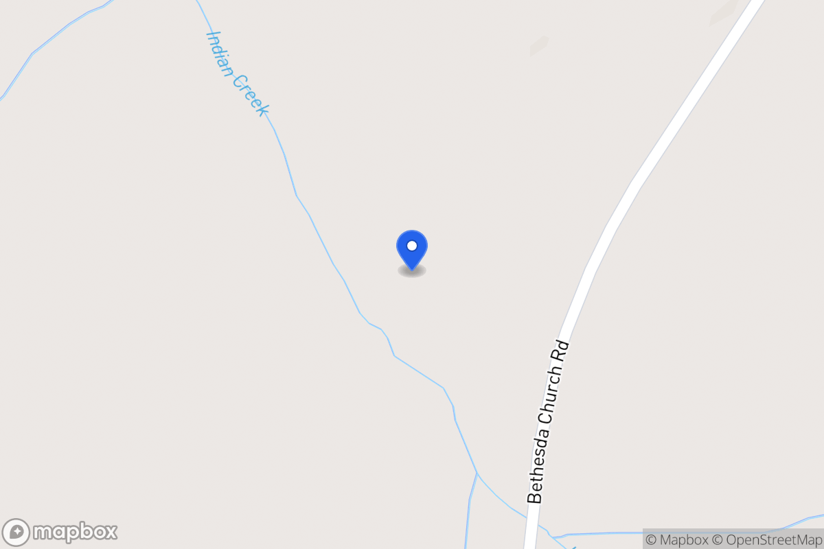Map of 1737 Bethesda Church Rd