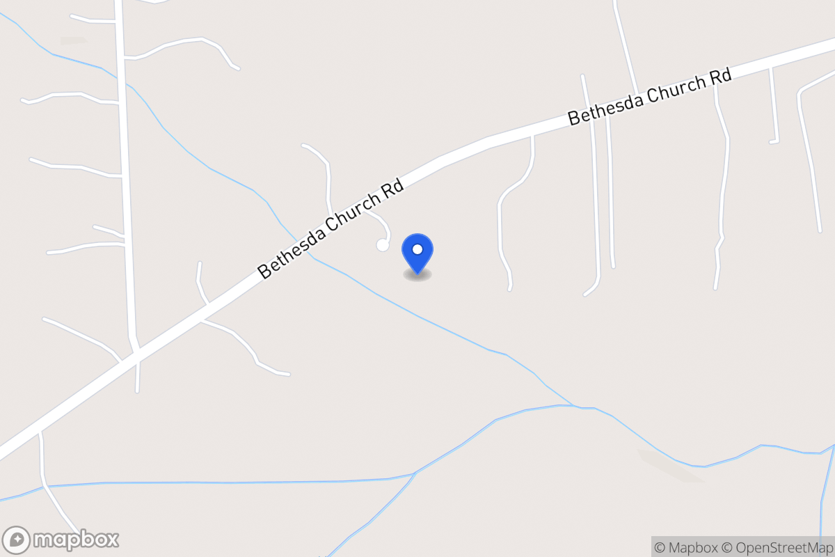 Map of 2788 Bethesda Church Rd