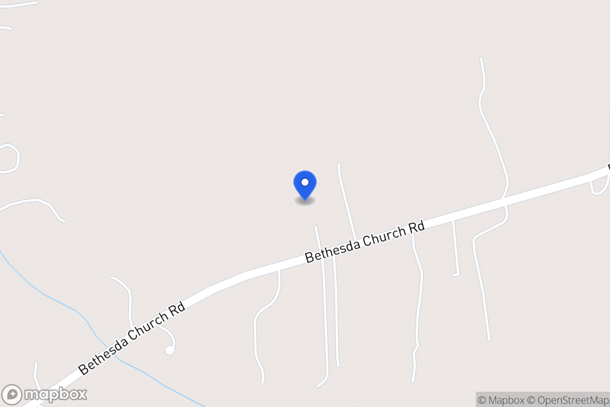 Map of 2593 Bethesda Church Rd