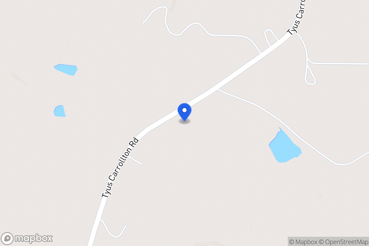 Map of 4228 Tyus Carrollton Rd