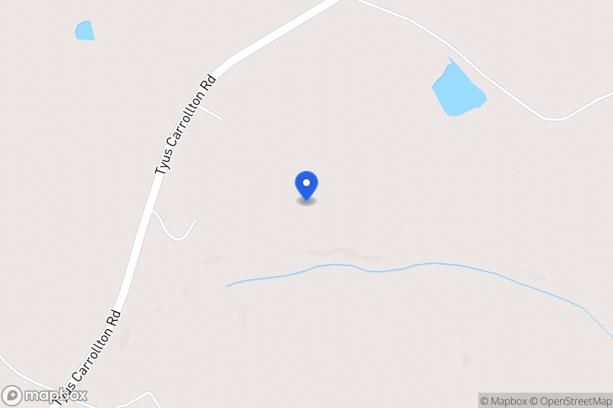 Map of 4304 Tyus Carrollton Rd