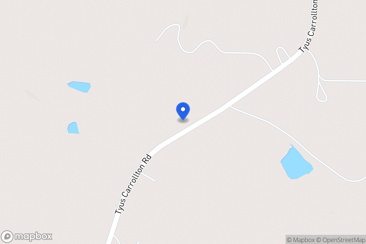 Map of 4241 Tyus Carrollton Rd